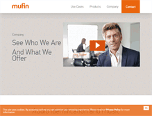 Tablet Screenshot of mufin.com